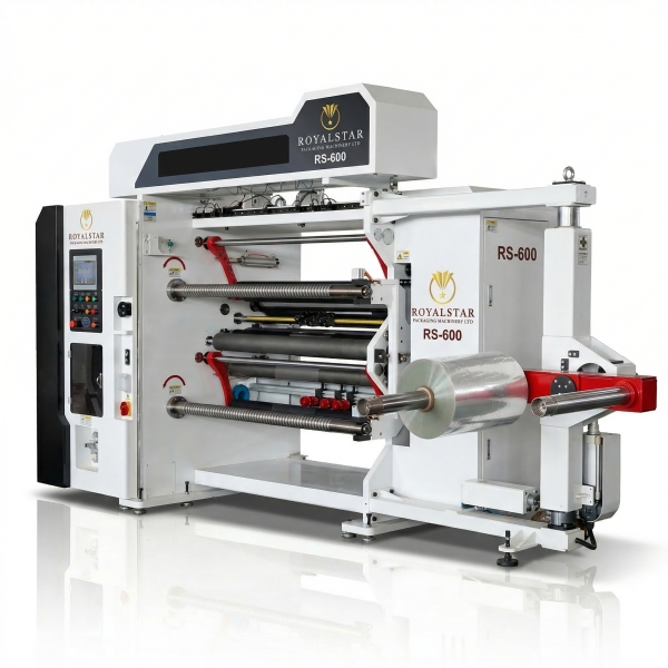 High Speed Slitting & Rewinding Machine