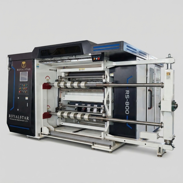 High Speed Slitting & Rewinding Machine