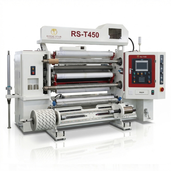 High Speed Slitting & Rewinding Machine